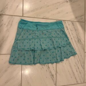 Vintage Lululemon blue skirt